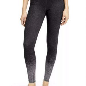 Athleta Black and Gray Ombre Leggings
